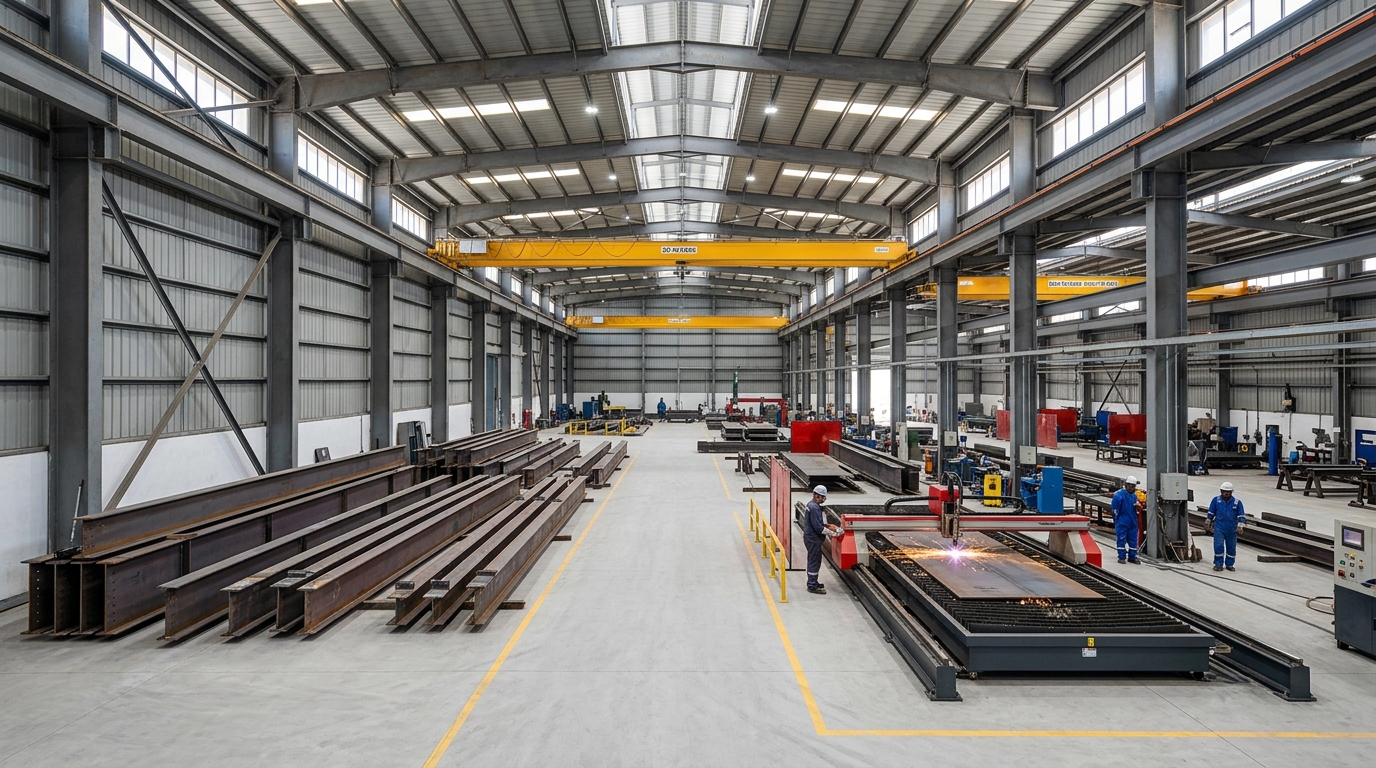 Samail Heavy Fabrication Works - Modern Plant in Samail Industrial City